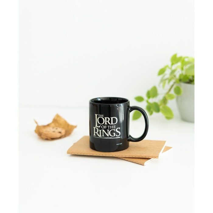ERIK - Tasse Le Seigneur des Anneaux en Céramique 300 ml - Lavable Lave-vaisselle et Micro-ondes - 9,5 x 8 cm