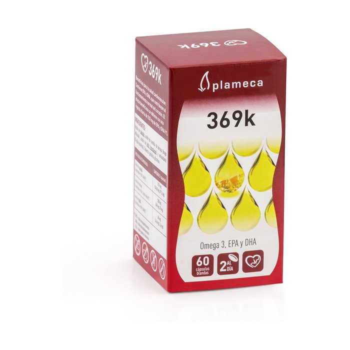 Plameca 369K Oméga 3 369 et Krill 60 gélules
