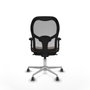 Piqueras y Crespo Chaise de Bureau 2D086G0 Gris Brun foncé