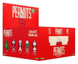 Super7 Peanuts figurines mini Snoopy Holiday Blind Box 10 cm (12)