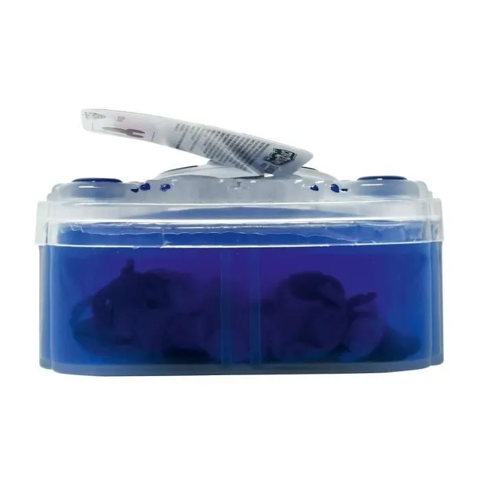 Crazart LEXIBOOK - Contenant 3D Slime Stitch, 140 g Bleu Clair avec Confettis, Slime Extensible Anti-Stress pour Enfants Crazart LEXIBOOK - Contenant 3D Slime Stitch, 140 g Bleu Clair avec Confettis, Slime Extensible Anti-Stress pour Enfants