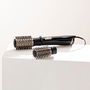 Babyliss Brosse Rotative Big Hair Dual 1000 AS962E 1000W avec Deux Brosses Interchangeables, Contrôle Ionique, Lissage et Volume