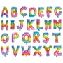 Party Time Ballon Lettre H Arc-en-ciel 35 cm