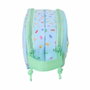 SAFTA Portatodo Double 3D avec motifs Bluey - Sac à main en tissu polyester avec 2 compartiments à fermeture éclair et asa latérale - 21 x 6 x 8 cm