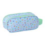 Trousse Fourre-Tout Double Bluey Bleu 21 x 8 x 6 cm