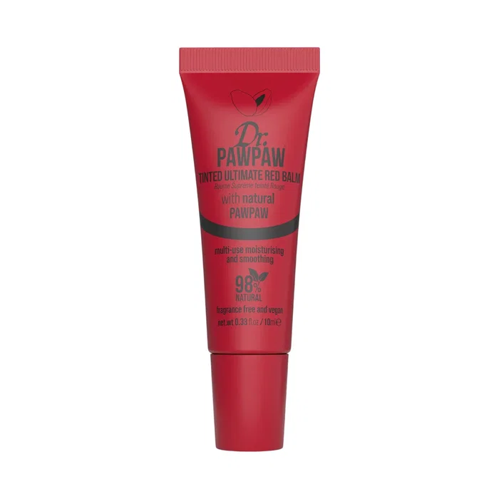 Dr. PawPaw Baume à lèvres polyvalent teinté rouge 10 ml Dr. PawPaw Baume à lèvres polyvalent teinté rouge 10 ml