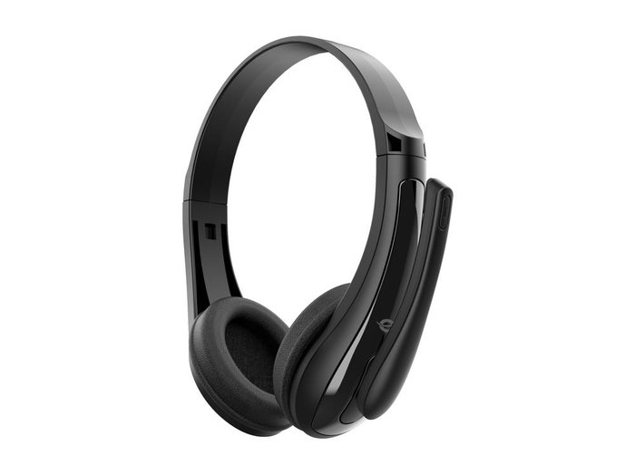 Conceptronic Polona06B3T Casque Jack 3.5 mm 1.8 m Noir