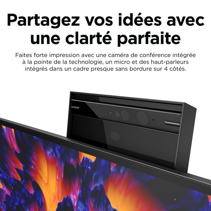 HP Écran de Conférence Z24m G3 60.5 cm (23.8") QHD IPS Webcam Intégrée Haut-Parleurs Micro HP Presence HDR400 USB-C 100W