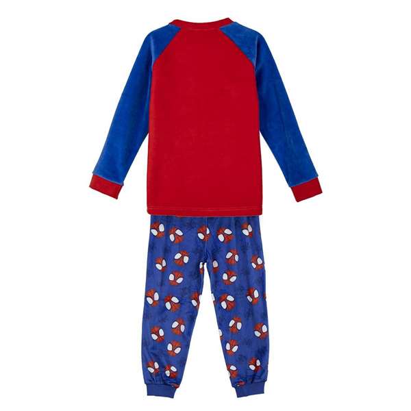 Cerdá Pyjama Long Garçon 4 Ans en Polaire Bleu avec Appliques Spider-Man - Modèle Coral Fleece Cerdá Pyjama Long Garçon 4 Ans en Polaire Bleu avec Appliques Spider-Man - Modèle Coral Fleece