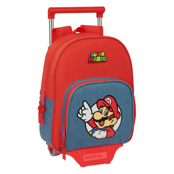 Safta Sac à dos 609 avec chariot 705, 28x34x10 cm