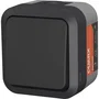QUARX Poussoir extérieur Aqua Pro IP55 250V 10A, conforme norme NF, pour jardin et terrasse