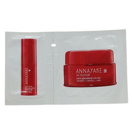 Annayake Set Échantillons : Crème de Jour Anti-Rides Ultratime 1 ml et Crème Hydratante Contour des Yeux Ultratime 1 ml - Soins Peau Homme