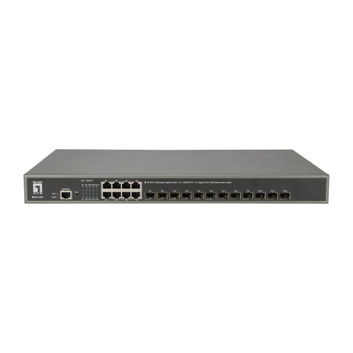 Level GTL-2091 Commutateur Gigabit géré de couche 3, 20 ports