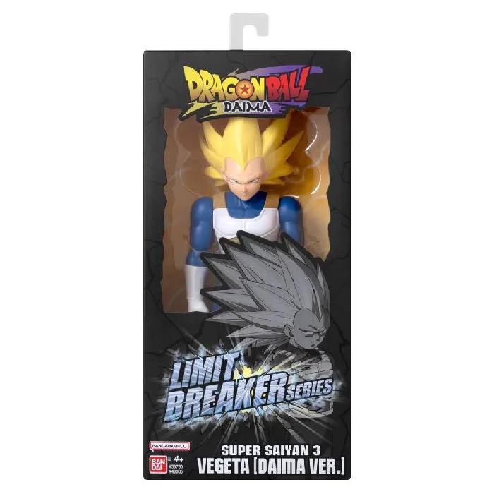 Bandai Figurine Dragon Ball Limit Breaker Super Saiyan 3 Vegeta (Dragon Ball Daima) 30 cm, Figurine Geante Articulee pour Collection