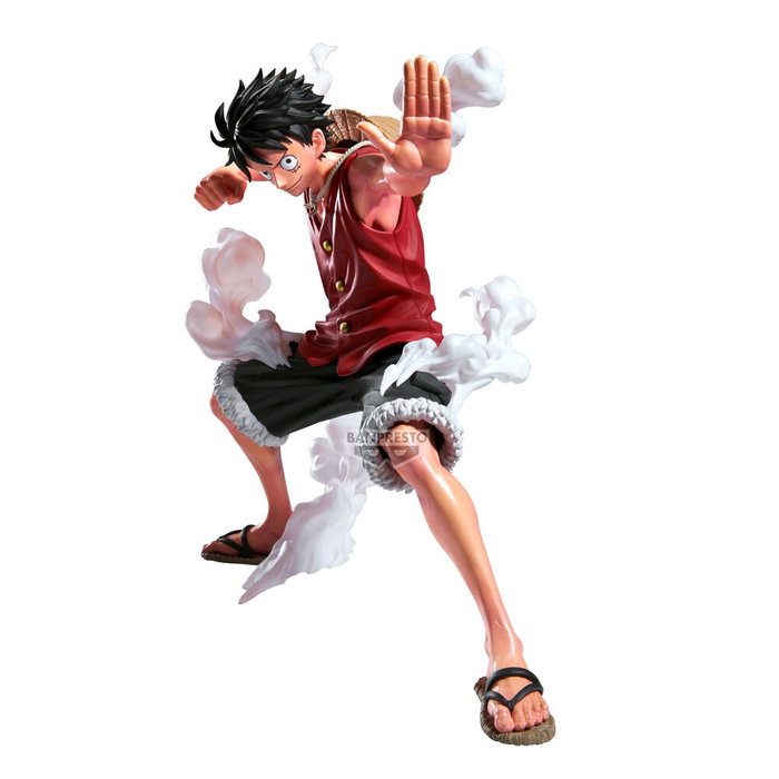 BANPRESTO Figura One Piece Monkey D. Luffy Maximatic Plus - Figurine de collection 21 cm - Âge recommandé : 15 ans et plus BANPRESTO Figura One Piece Monkey D. Luffy Maximatic Plus - Figurine de collection 21 cm - Âge recommandé : 15 ans et plus