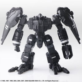 Square Enix Model Kit Type 11/Raven Front Mission - Wanzer lourd 1/35 - Ametralladora, griffes et calcomanies - Maquette à peindre