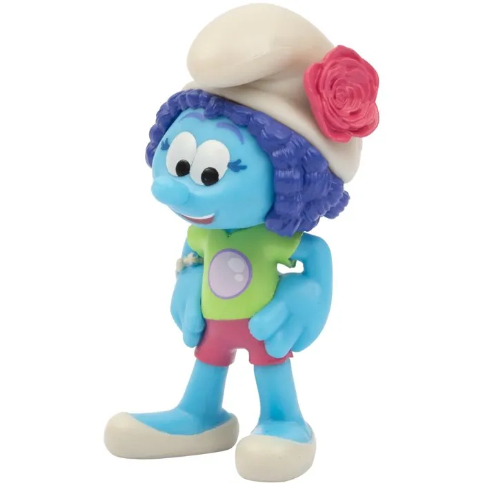 Les Schtroumpfs - Coffret de 6 figurines avec 2 inédites (Bubble, Firefly, Fermier, Grand Schtroumpf, Gargamel, Azrael) - Figurines 5.5 cm - Dès 3 ans