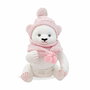 Jouet Peluche Berjuan Anireal ours polaire 35 cm