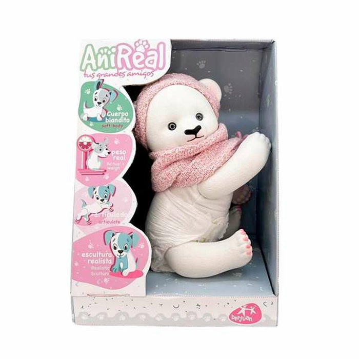 Jouet Peluche Berjuan Anireal ours polaire 35 cm Jouet Peluche Berjuan Anireal ours polaire 35 cm