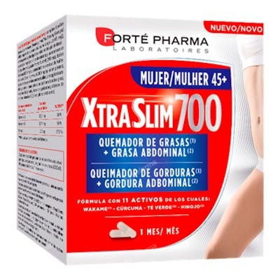 Forté Pharma XTRASLIM 700 FEMME 45+ Brûleur de graisse, 120 gélules Forté Pharma XTRASLIM 700 FEMME 45+ Brûleur de graisse, 120 gélules