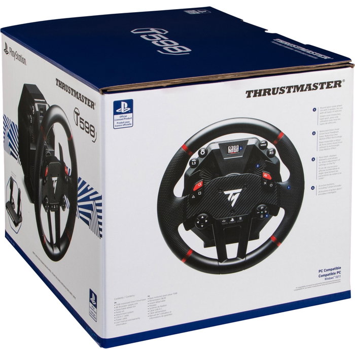 Thrustmaster T598 P Volant de course avec base et pédalier