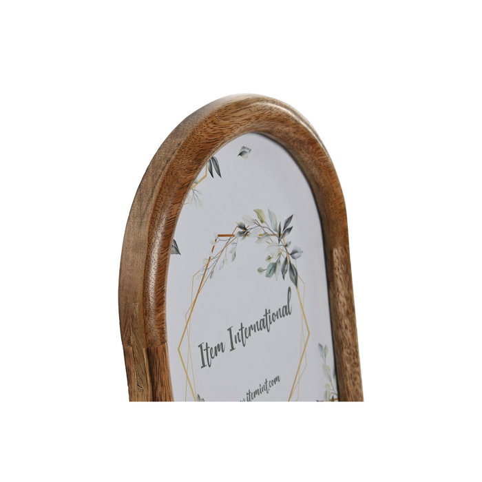 Home ESPRIT Cadre photo Tropical en Bois de manguier et Verre