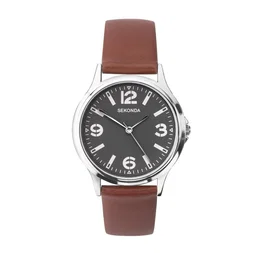 Sekonda Montre à quartz avec bracelet en cuir 1682,82