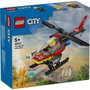 LEGO 60411 City L'Hélicoptère de Secours des Pompiers