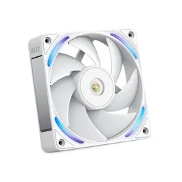 NZXT F120X RGB (RF-U12PN-W1) Ventilateur PC 120 mm Blanc Monobloc LCP 3100 trs/min Silencieux