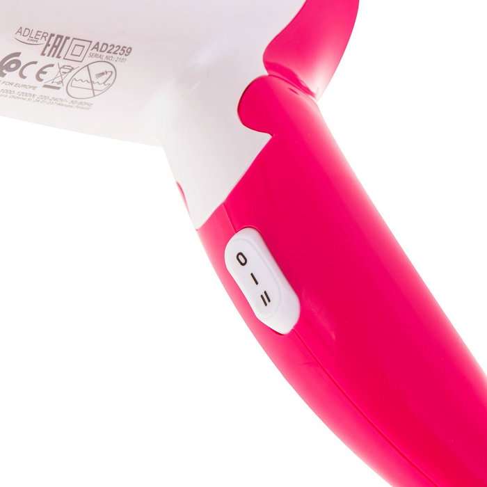 Adler Sèche-cheveux AD 2259 Rose 1200 W Adler Sèche-cheveux AD 2259 Rose 1200 W