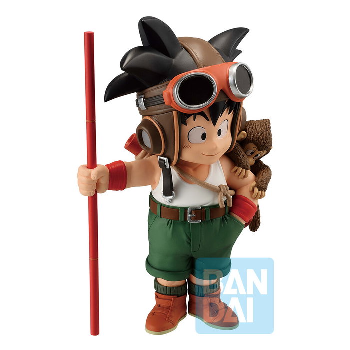BANPRESTO Ichibansho Figurine Son Goku Enfance Collection Snap Dragon Ball Z 15 cm