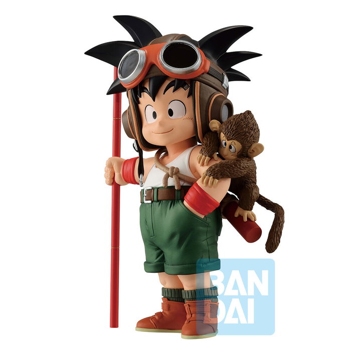 BANPRESTO Ichibansho Figurine Son Goku Enfance Collection Snap Dragon Ball Z 15 cm