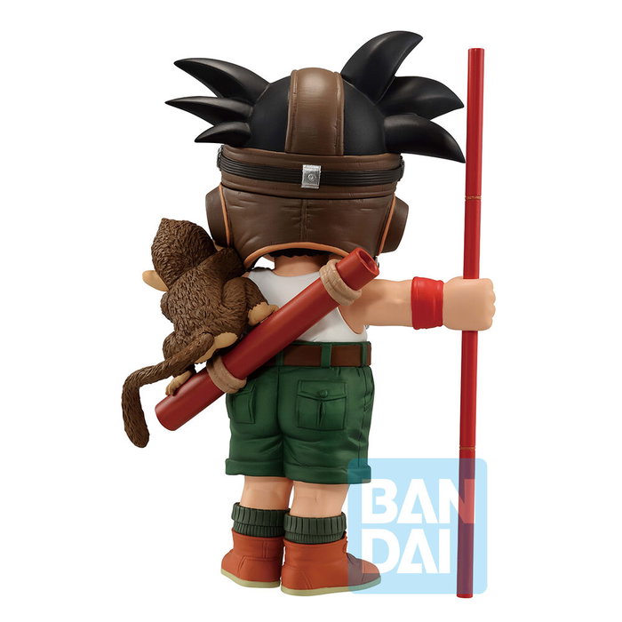 BANPRESTO Ichibansho Figurine Son Goku Enfance Collection Snap Dragon Ball Z 15 cm
