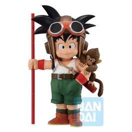 BANPRESTO Ichibansho Figurine Son Goku Enfance Collection Snap Dragon Ball Z 15 cm