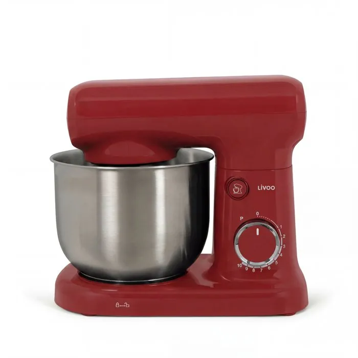 Livoo Robot pâtissier DOP262R 3 L 1500 W 10 vitesses Livoo Robot pâtissier DOP262R 3 L 1500 W 10 vitesses