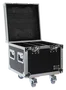 ALGAMLIGHT Flight Case pour 2 Blinder 400 CW WWA - Mallette de transport en bois avec mousse, 4 roues (2 freinées), compatibles FL600V-IP