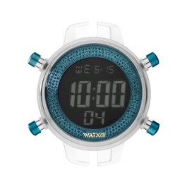 Watxandco RWA1042 Montre Numérique Femme Transparente