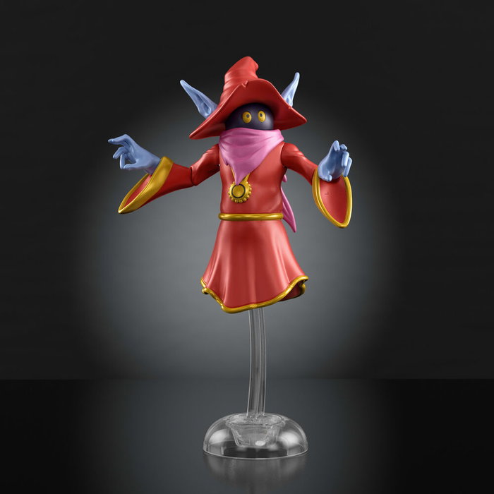 Mattel Figura Orko Cartoon Collection Origins Masters of the Universe - Figurine articulée 14 cm avec pièces interchangeables et accessoires