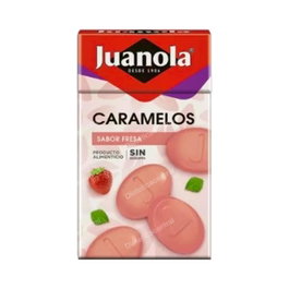 Juanola Caramelos 50 g Sabor Fresa - Bonbons 50 g à la Fraise