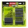 Ryobi Coffret de 38 accessoires de perçage et vissage antichocs empilable RAK38SDD