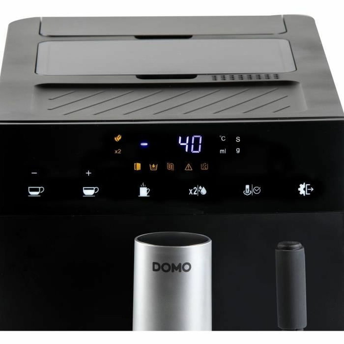 Domo DO1150K - Machine à expresso automatique avec broyeur - Noir