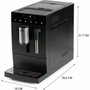 Domo DO1150K - Machine à expresso automatique avec broyeur - Noir