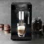 DOMO DO1150K Machine à Expresso Automatique avec Broyeur - 1350 W - 19 bar - Écran Tactile - 1,1 L - Noir