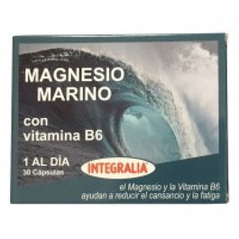 INTEGRALIA Magnésium Marin avec Vitamine B6, 30 capsules