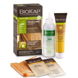Biokap 9.3 Rubio Muy Claro Dorado Coloration Capillaire Tube 140 ml - Temps de Pose 10 Minutes