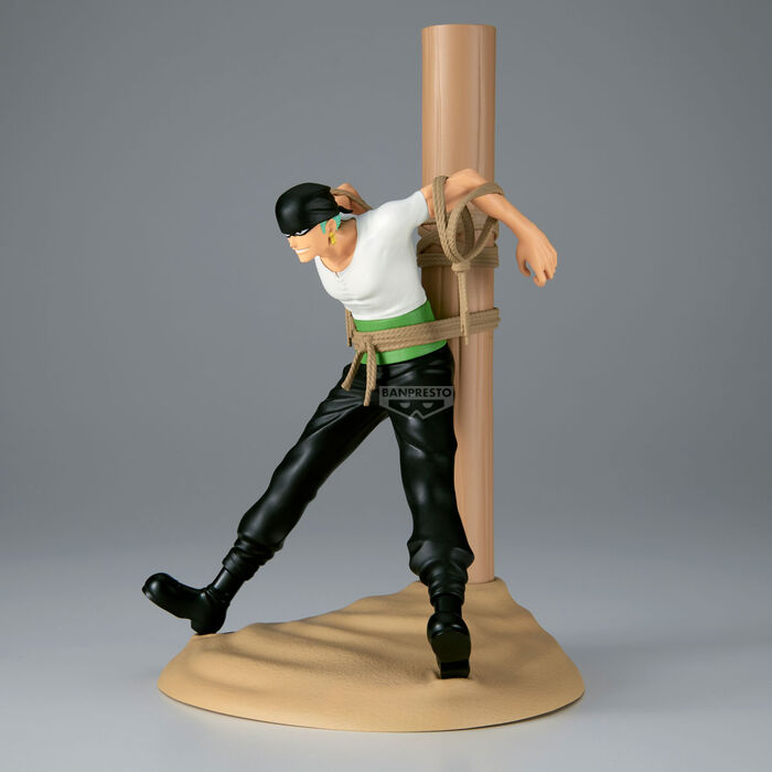 BANPRESTO - Figurine One Piece Zoro Chasseur de Pirates - 13 cm - Collection