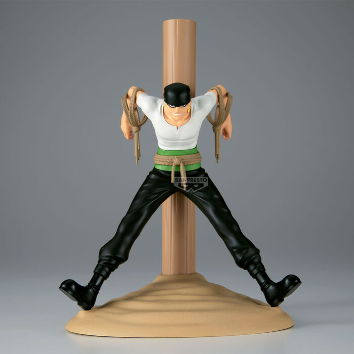 BANPRESTO - Figurine One Piece Zoro Chasseur de Pirates - 13 cm - Collection