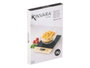 Kinvara Balance numérique 5 kg, verre trempé et plastique, 22 x 1,5 x 15 cm (Set de 12)