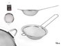 Kinvara Passoire en acier avec support 12 cm (Set de 24)
