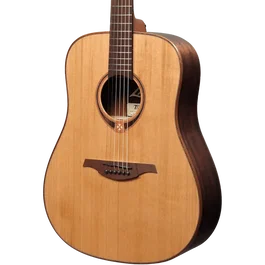 LAG Guitare Acoustique Dreadnought Tramontane 118 Natural Gaucher
